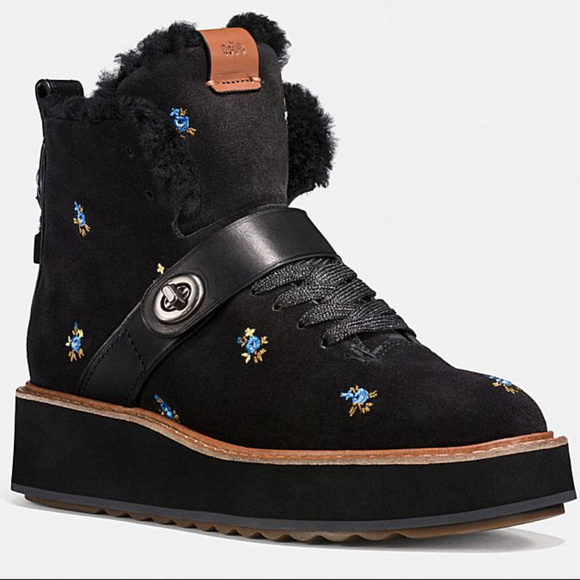 Coach Shoes - NWT COACH Urban Hiker, Black/Black Prairie Leather